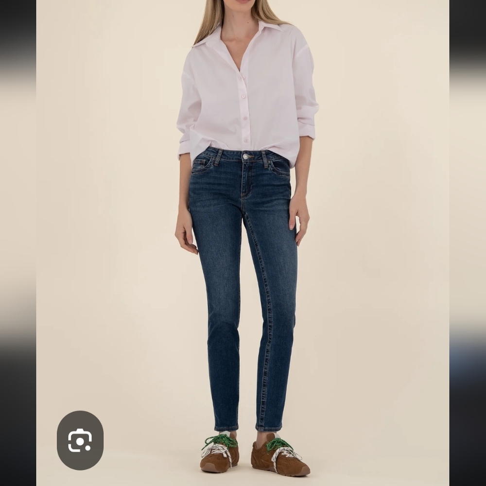 Kut from the Kloth Stevie Straight Leg Jean Sz 12 Nwt